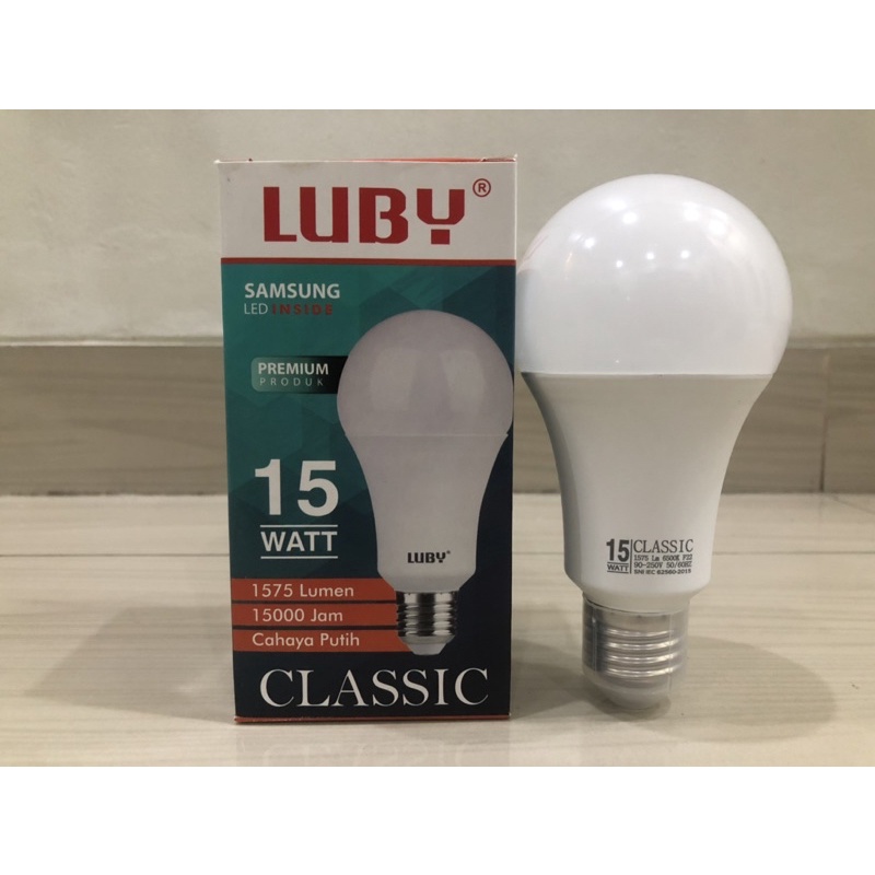 BOHLAM LED LUBY CLASSIC CAHAYA PUTIH