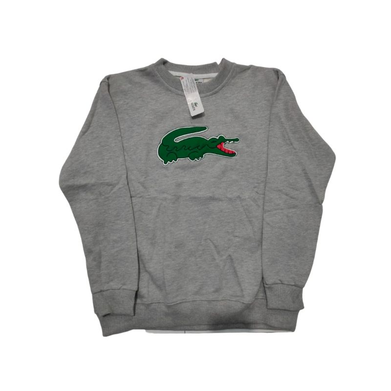 crewneck lacoste full bordir