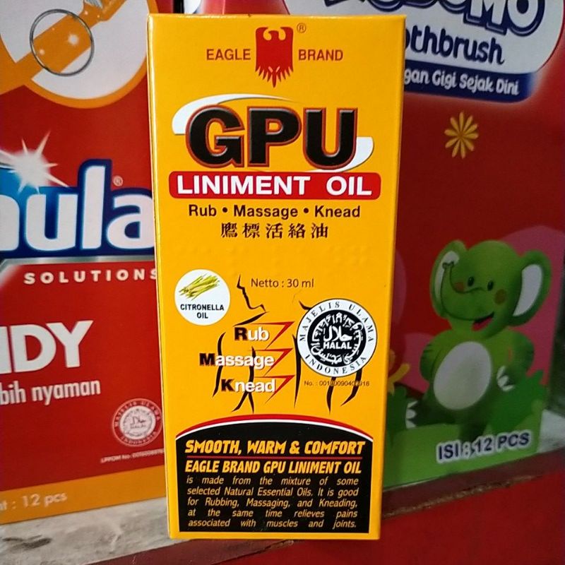 Minyak GPU 30ml Cap Lang.