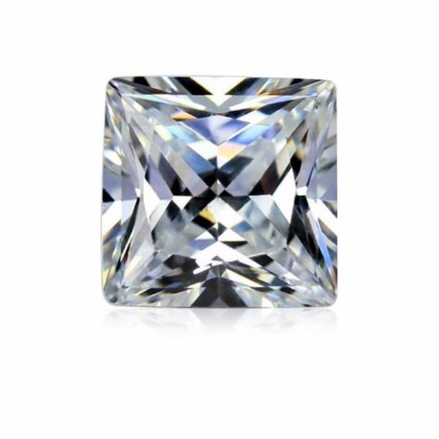 2 - 8 MM Princess Cut Diamond Cz Original A5 Quality ( NOT AAA QUALITY)