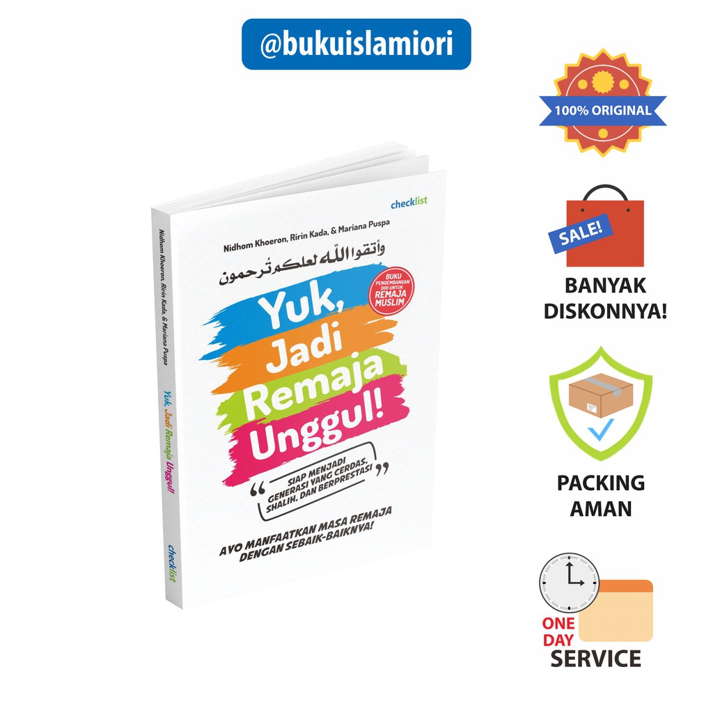 Buku Motivasi Islami Yuk, Jadi Remaja Unggul