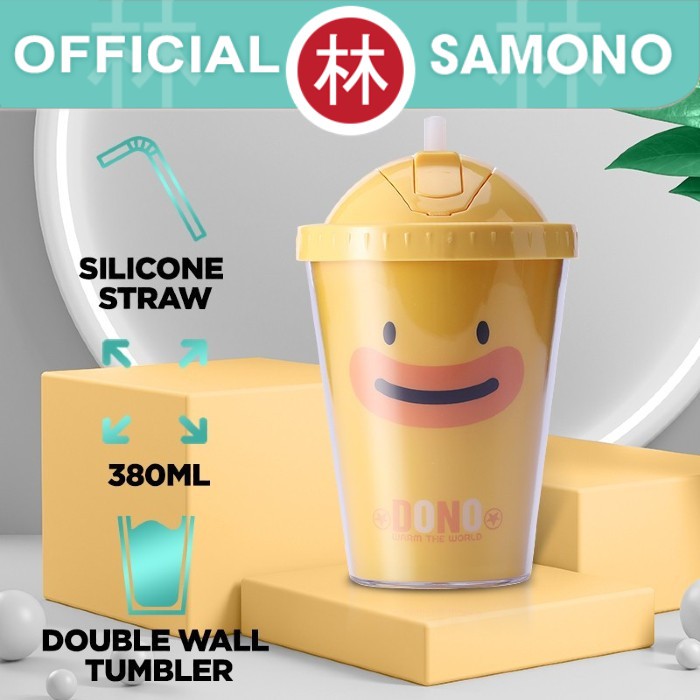 Samono SC003 Botol Minum Anak 2 Lapis Wall Tumbler BPA Free 380ml