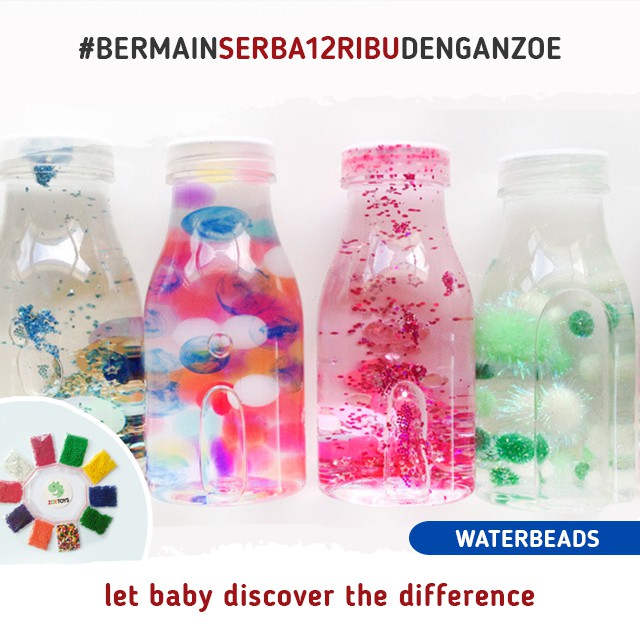 Zoetoys Waterbeads high quality / growing animal / hewan hydrogel orbeez / water beads | edutoys | sensory toys