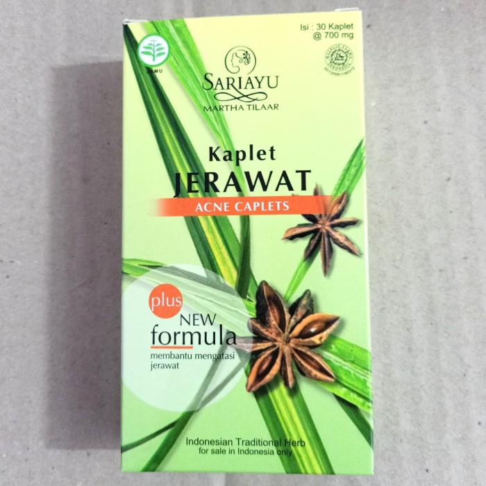 Sariayu kaplet jerawat