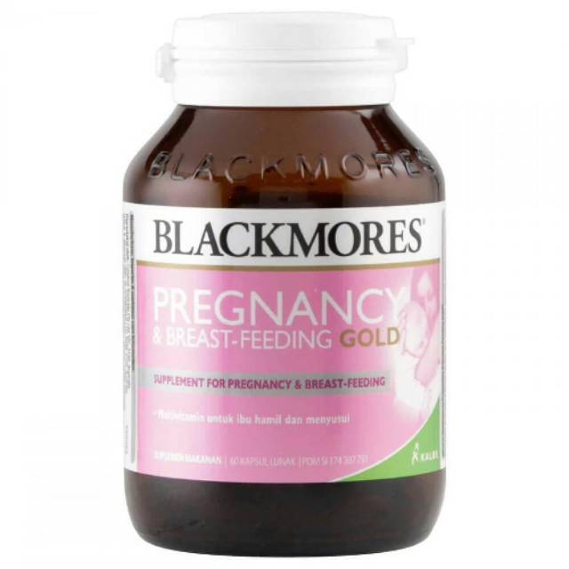 Blackmores Pregnancy and Breastfeeding Gold Suplemen Ibu Hamil dan Menyusui isi 60