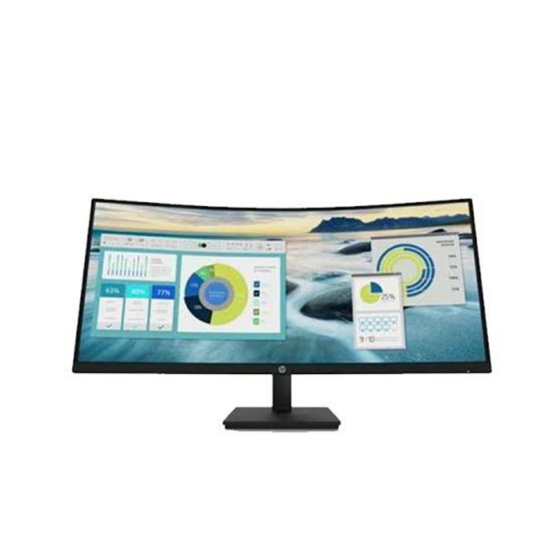 Monitor LED HP P34hc curved WQHD usb c with PD speaker hdmi dp 34inch 1440p