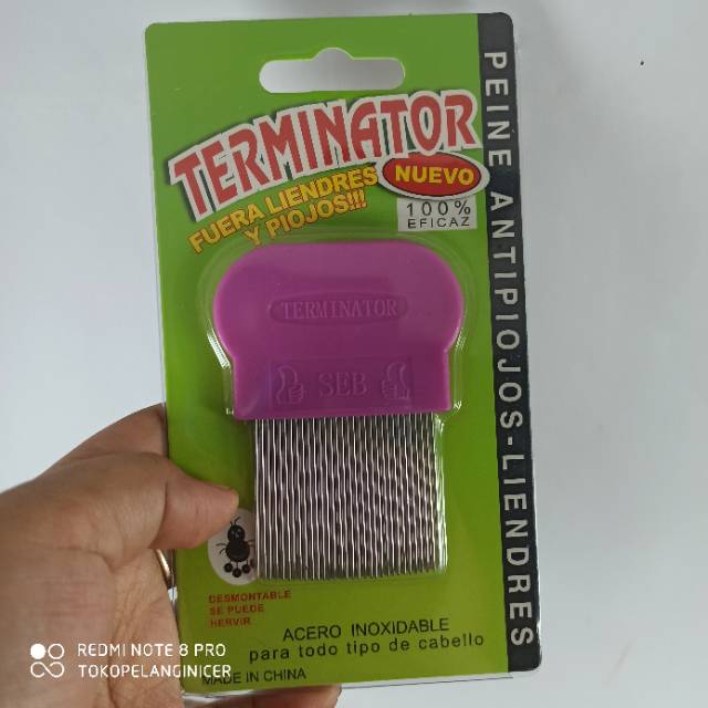 Sisir Kutu/ Serit Rambut Anti Ketombe Kutu Magnet GAGANG TANPA GAGANG PLASTIK /Sirkut Terminator Serit Kutu Murah