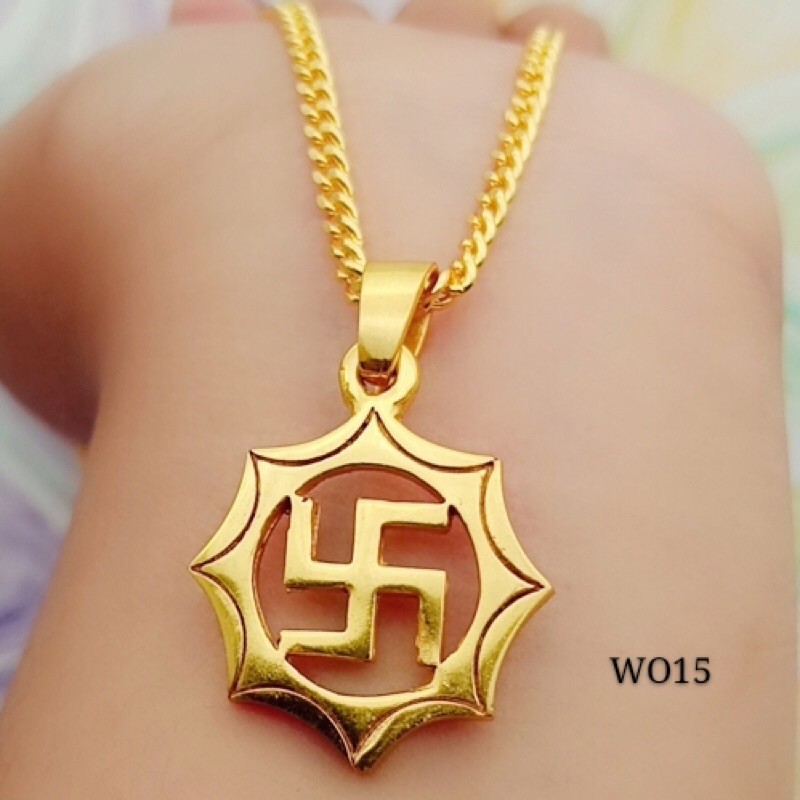 kalung titanium swastika impor terbaru