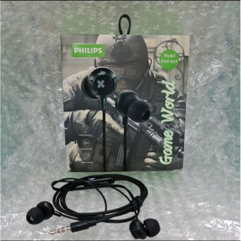 Headset earphone hf handsfree Philips model PHP-015