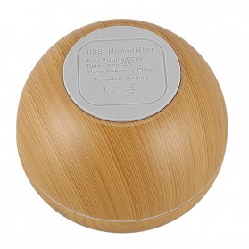 Taffware Ultrasonic Humidifier Aroma Essential Oil Diffuser Wood Design 130ml - HUMI AUG17 - Wooden