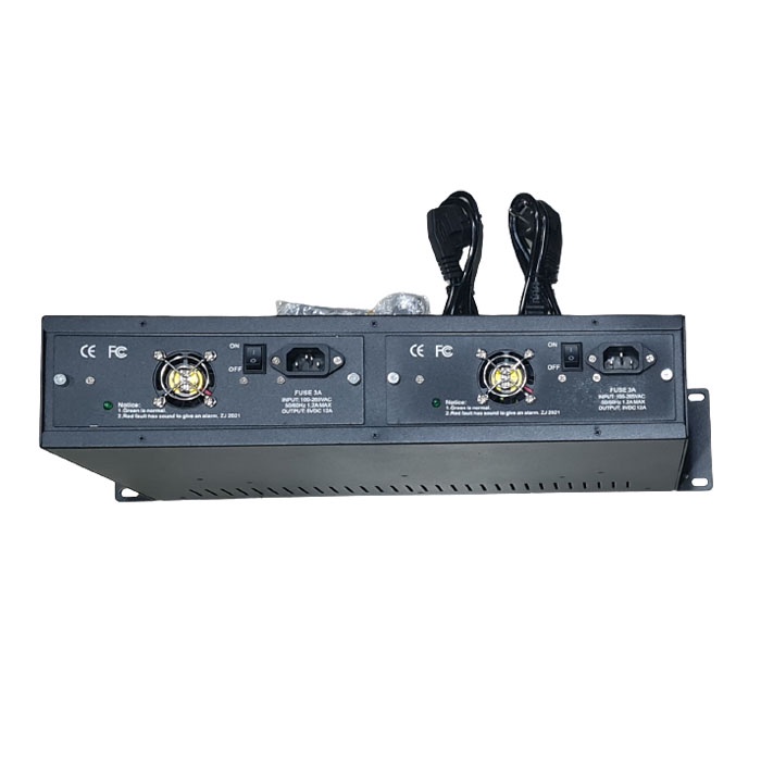 Flextreme FL-81/4-2A Media Converter Rackmount Chassis 14 slot