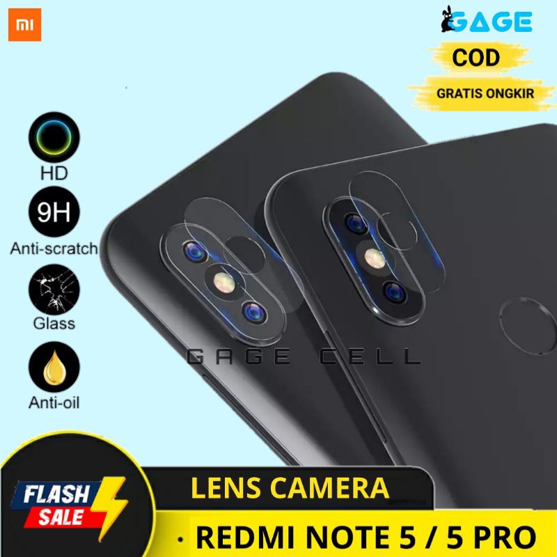 COD✅ Tempered Glass Camera Tg Antigores Kamera Xiaomi Redmi Note 5 Pro - Pelindung Kamera Belakang