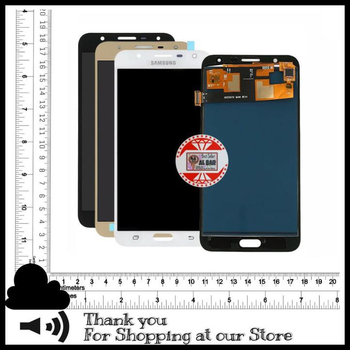 Lcd Touchscreen Samsung Galaxy J7 Core Sm J701F/Ds J701 Layar Original - Emas