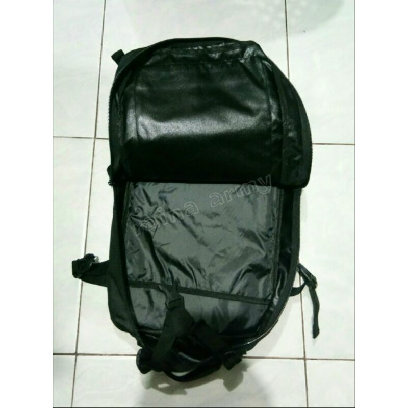 tas ransel army 3p tas punggung army model lebanon hitam polos