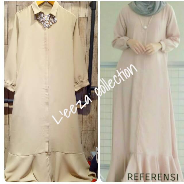 Gamis moscrepe by GALLERY28 (abaya busui Friendly /menyusui