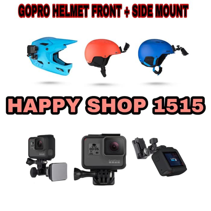 GOPRO HELMET FRONT   SIDE MOUNT