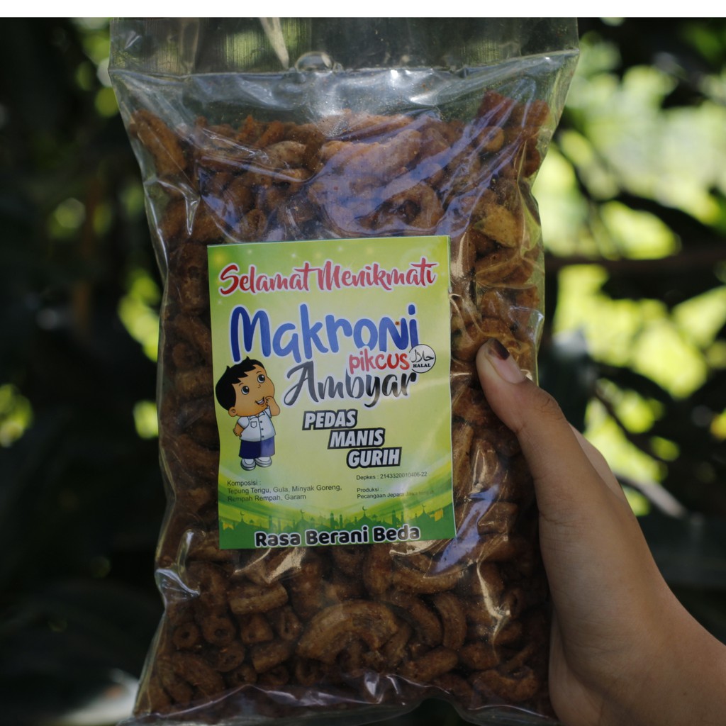 

MAKARONI PIKCUS 500gr Ambyar / Makaroni buntet / makaroni ulir / makaroni plintir / makaroni ambyar / makaroni pipa