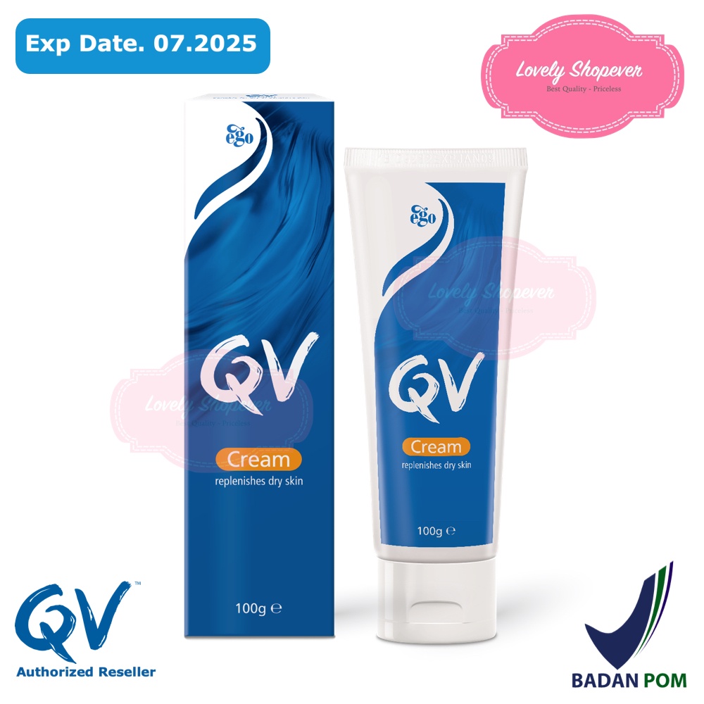 QV Cream 100 gr 100gr Dermatologis EGO BPOM