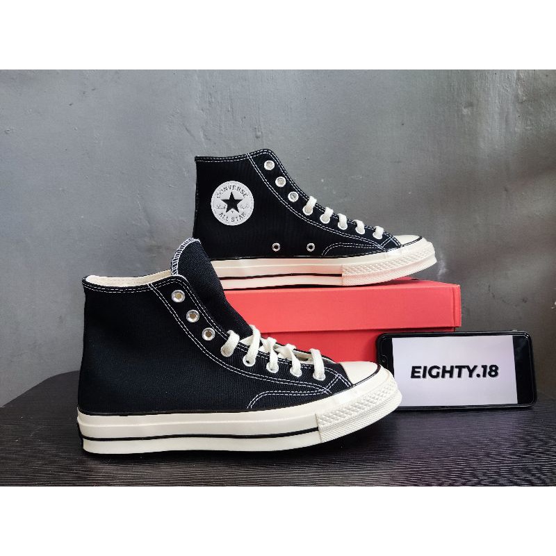 Converse CT HIGH 70s black egret Resmi PT. MAP