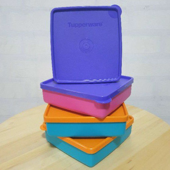 Tupperware Square Away 2pcs wadah makanan bekal