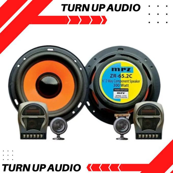 SPEAKER SPLIT Audio Mobil MRZ ZR-65.2C 6 Inch 2-Way 300Watt Max Power