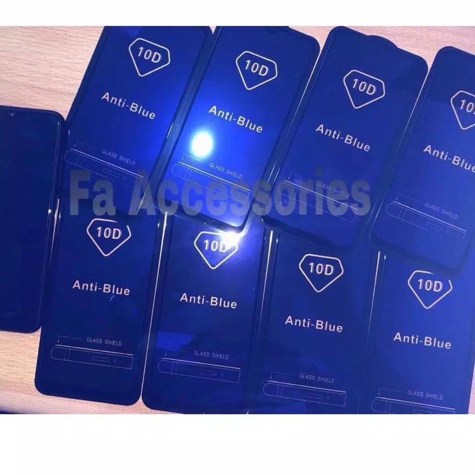 Tempered Glass Bluray Anti Blue Light Full 10D 99D OPPO REALME 6 6pro pro antigores kaca