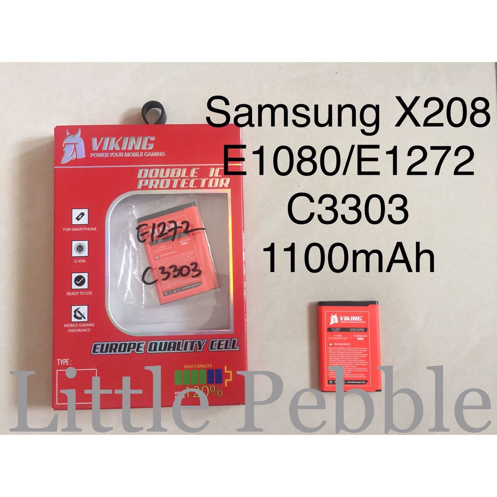 BATERAI VIKING SAMSUNG X200 X208 C3303 E1272 BATERE BATRE BATEREI