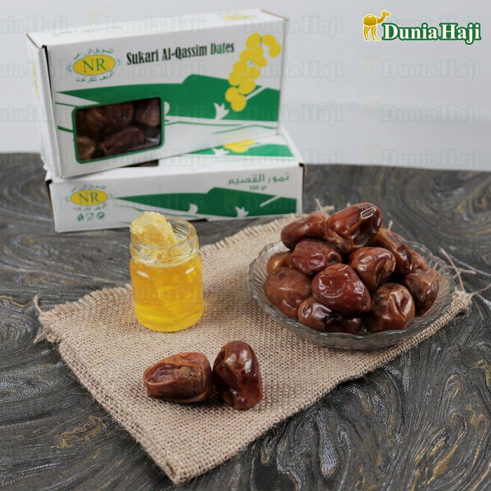 

Dunia Haji - Kurma Raja Sukari 500gr