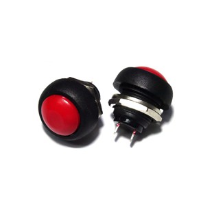 PBS-33B 12mm Waterproof Momentary ON OFF Push Button 2p Switch PBS33B