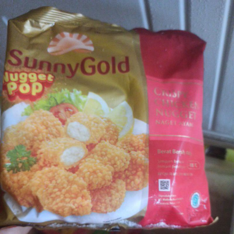 

crispy chiken nugget 440g sunny gold