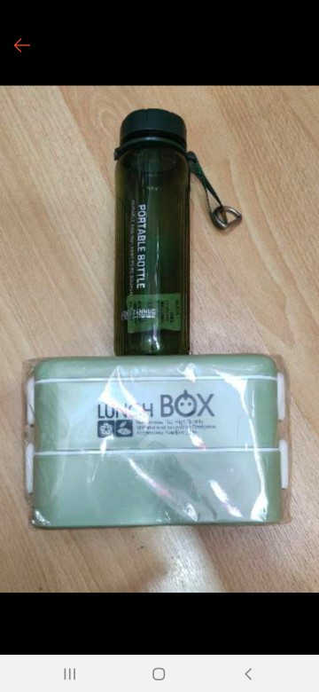 Kotak Bekal / Lunchbox 2 Tingkat Unik / Kotak Makan