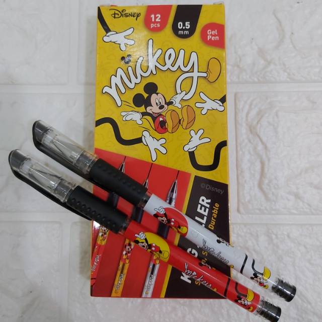 

Pulpen gel karakter mickey 0.5