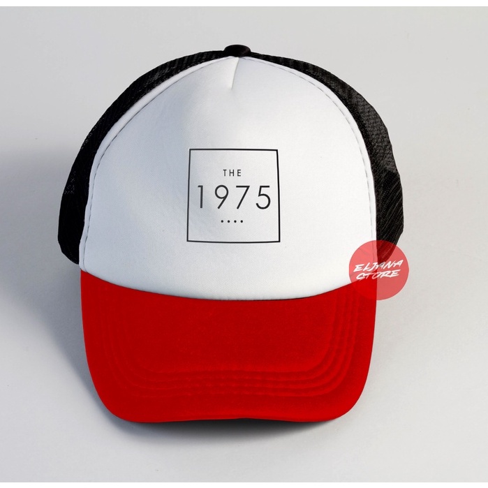 Topi The 1975 2 / Topi Band / The 1975 2 / Topi Jaring Distro / Topi Premium / Topi Sablon / Elcustom