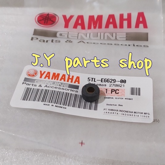 karet damper kampas ganda cvt mio lama sporty smile soul fino karbu original ygp 5TL-E6629-00
