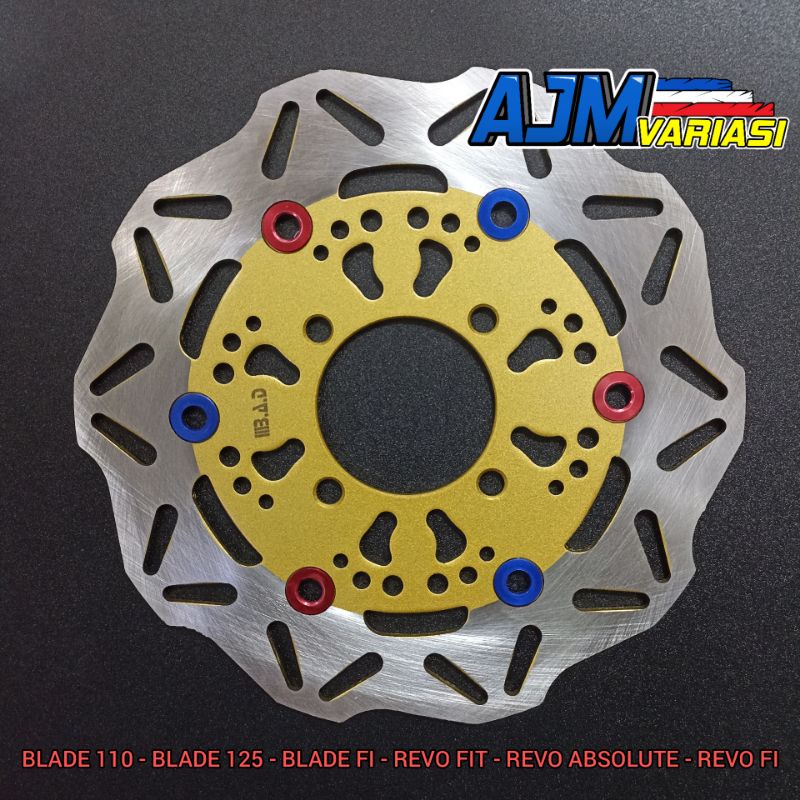 Piringan Cakram Depan Blade 110/Blade 125/Revo Absolute/Revo Fit Variasi