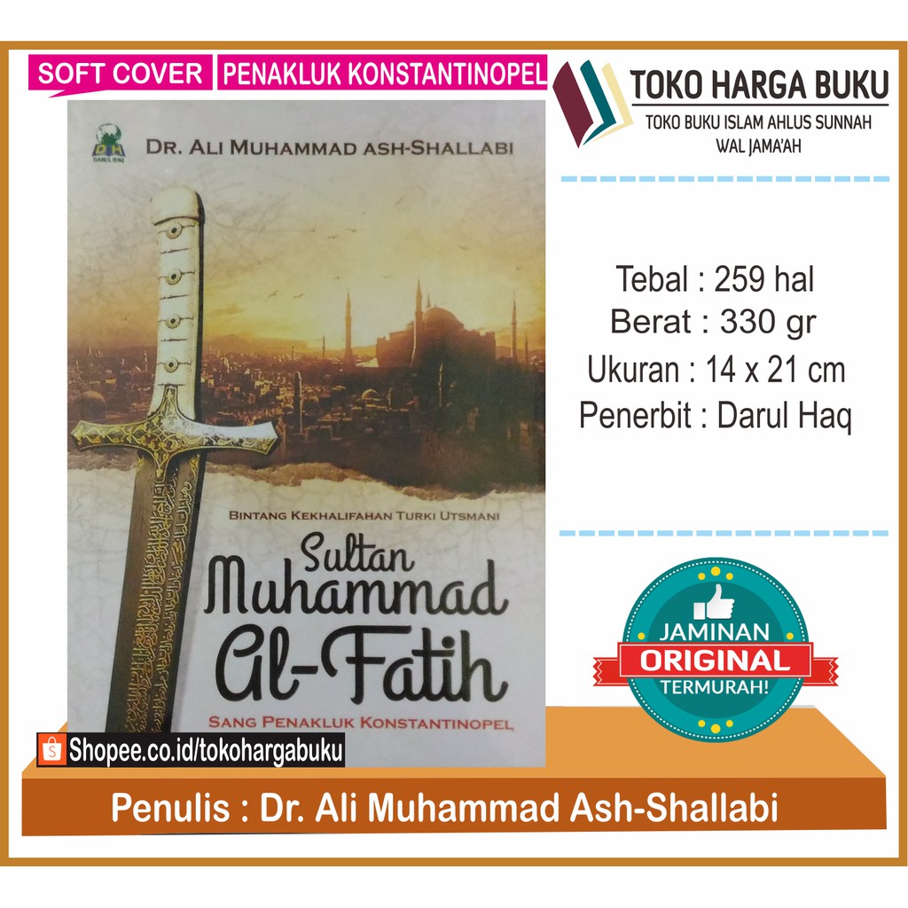 Foto Sultan Muhammad Al-Fatih - Penerbit Darul Haq