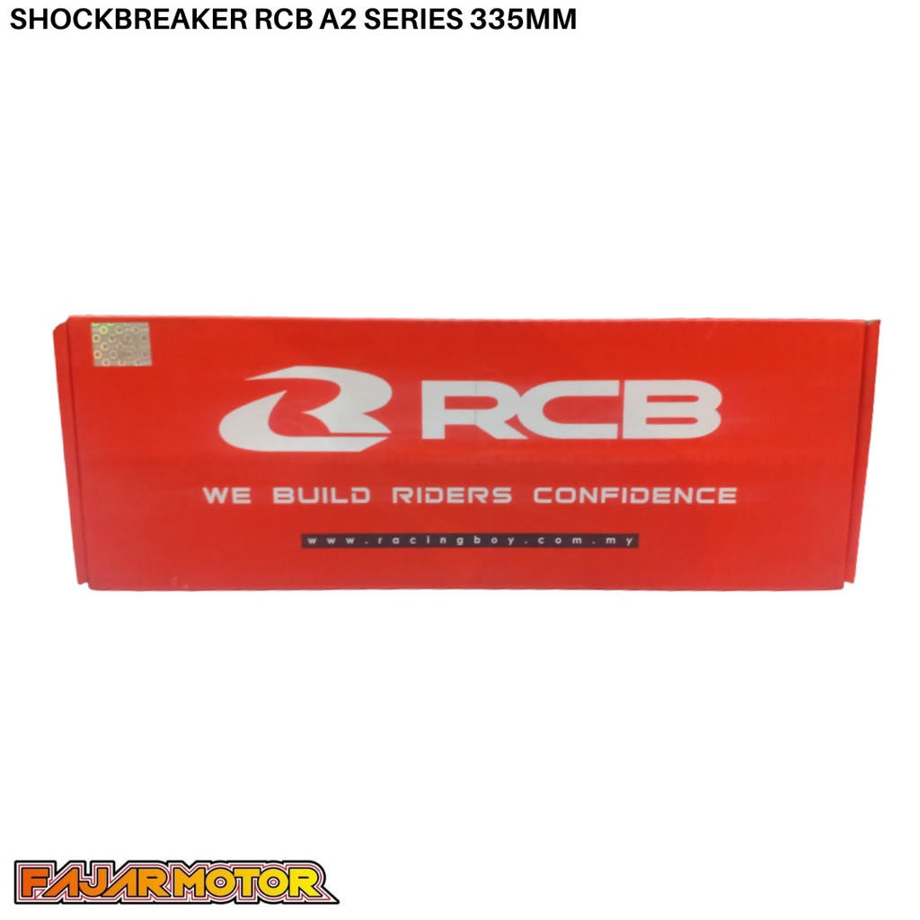 SHOCKBREAKER RCB A2 SERIES 320MM 335MM TITANIUM RED BLACK