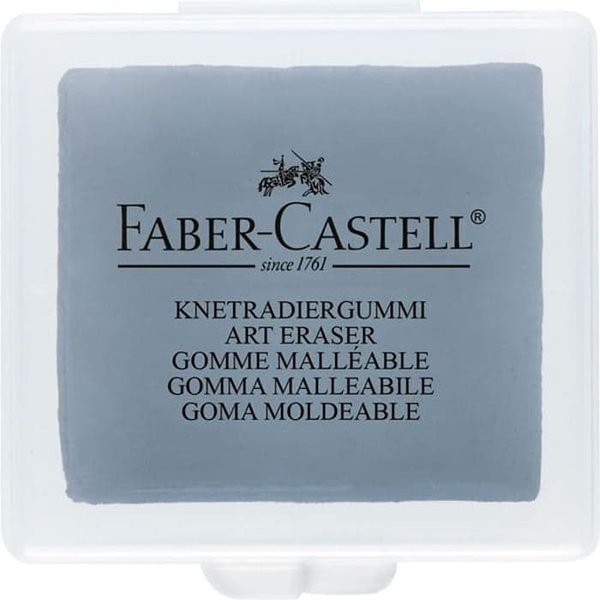 

Promo Spesial Faber Castell Kneadable eraser grey in plastic box - Knetgummiradierer Limited