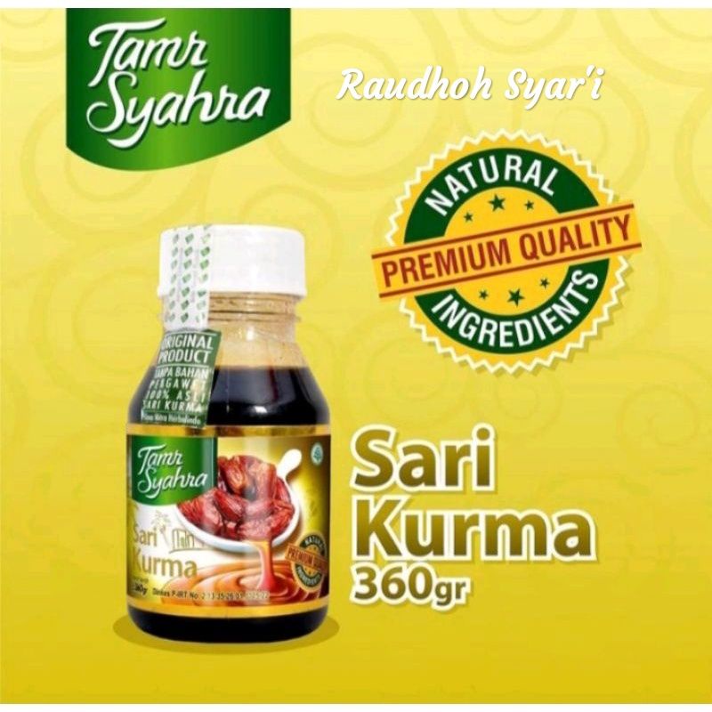 

SARI KURMA TAMR SYAHRA ORIGINAL /SARI KURMA TAMR