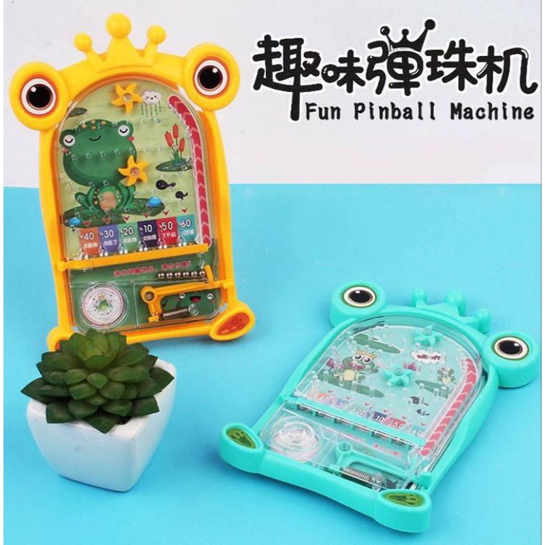 Mainan Pinball Jari Mini Portable Genggam Tangan Untuk Asah Otak Anak