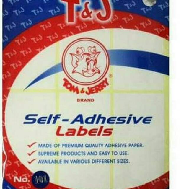 

Label tom n jerry no 101
