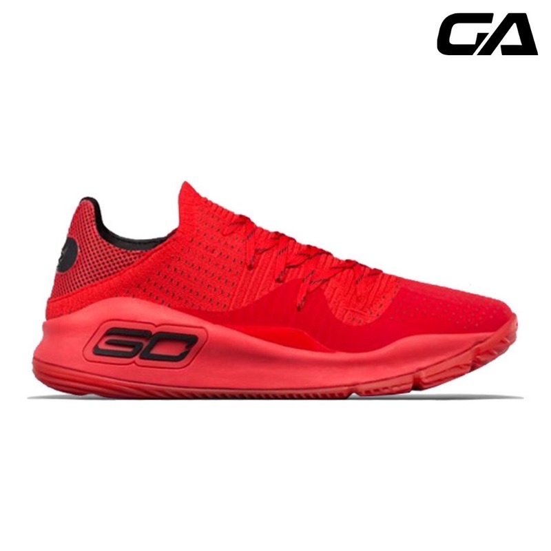 Under Armour Curry 4 Low Red Sepatu Basket Under Armour Second Bekas Original Murah