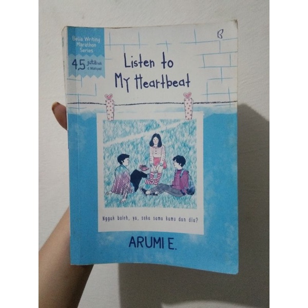 Novel Listen to My Heartbeat karya Arumi E