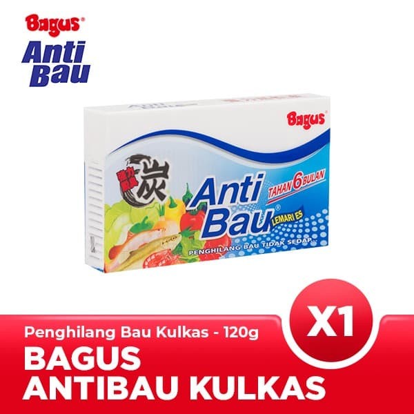 Bagus Anti Bau Kulkas / Serap Bau Lemari Es 120 g 120gram Kotak