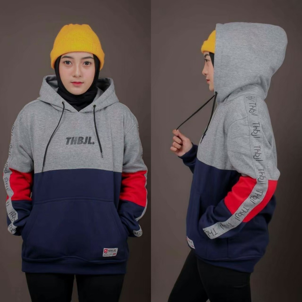 Hoodie Distro Thebojiel Kombinasi  Warna - Sweater Pria Wanita High Quality