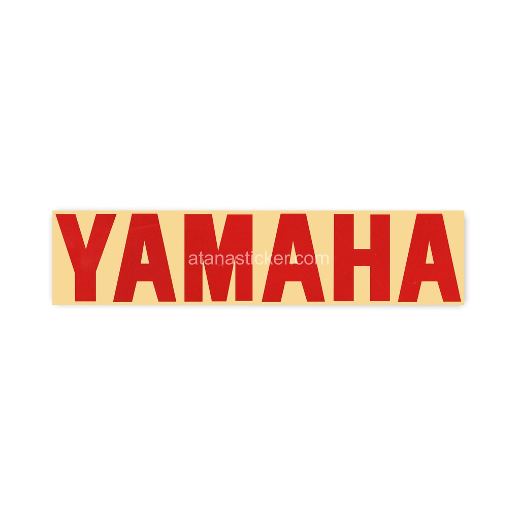 Sticker Cutting Logotype Yamaha 20x4,5cm
