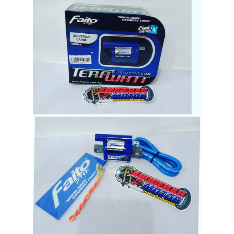 Coil Koil Racing Faito Universal Motor Carbu Karburator Terrawatt Iginition Coil Racing by Faito