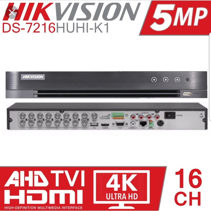 HIKVISION DVR 16 CH DS 7216 HQHI