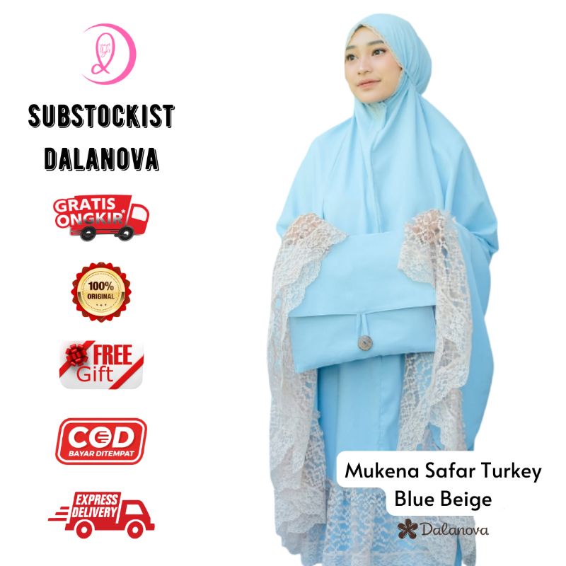 Mukena Safar Turkey Dalanova Part 2 Mukena Ibu dan Anak Substockist Resmi Dalanova