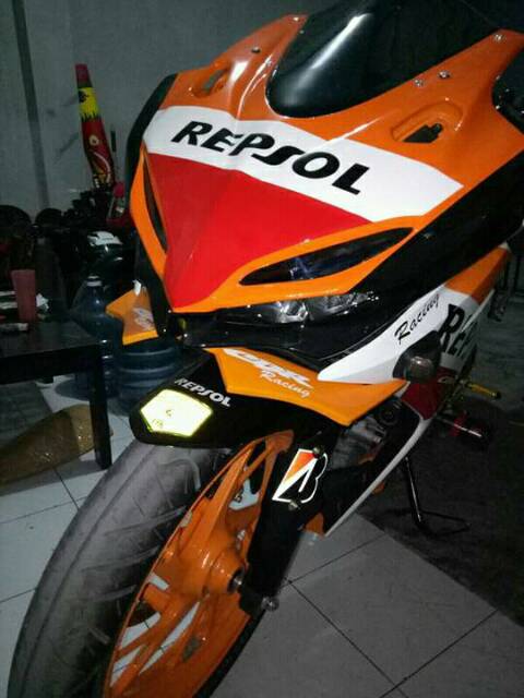 Paketan KEDOK +winglet +vgril satu paket kedok model cbr 250Rr